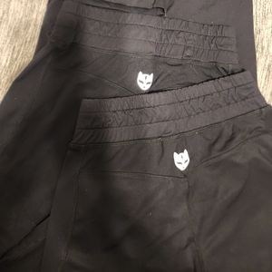 2x Gaidama Comp Length Shorts, black, small